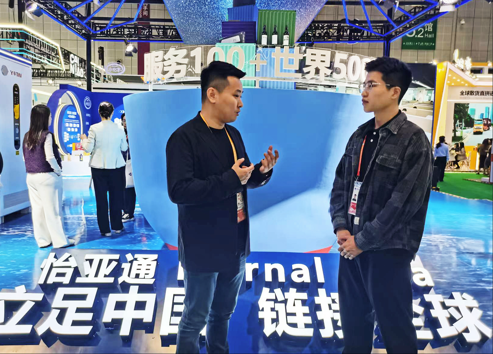 进博故事丨pa视讯王辉：进博会促进商业和文化交流